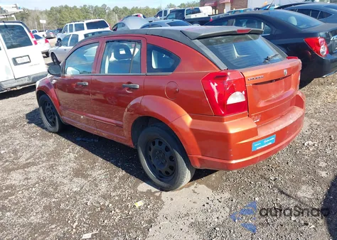 2007 Dodge Caliber Sxt from USA, damaged, VIN 1B3HB48B07D509293